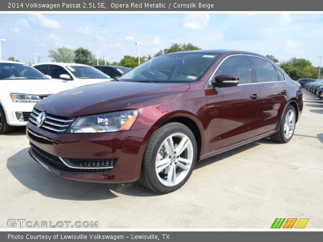 2014 Volkswagen Passat 2.5L SE in Opera Red Metallic