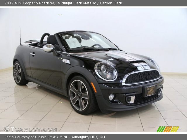 2012 Mini Cooper S Roadster in Midnight Black Metallic