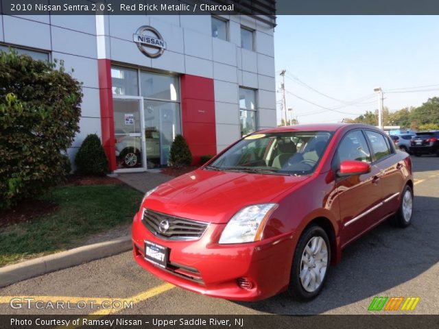 2010 Nissan Sentra 2.0 S in Red Brick Metallic