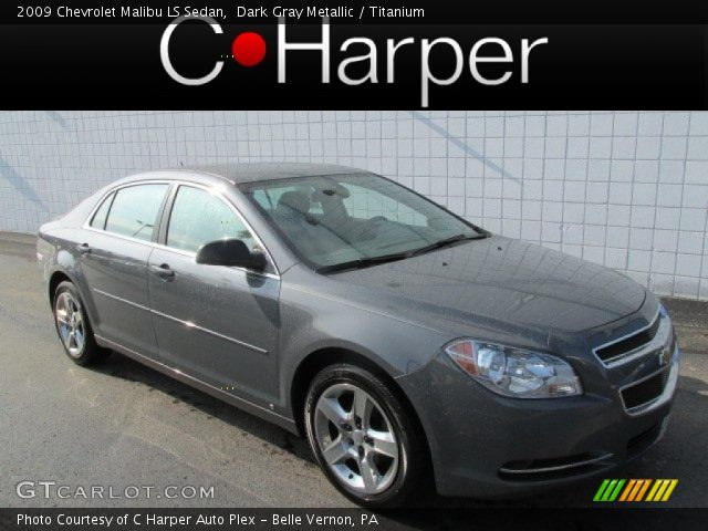 2009 Chevrolet Malibu LS Sedan in Dark Gray Metallic