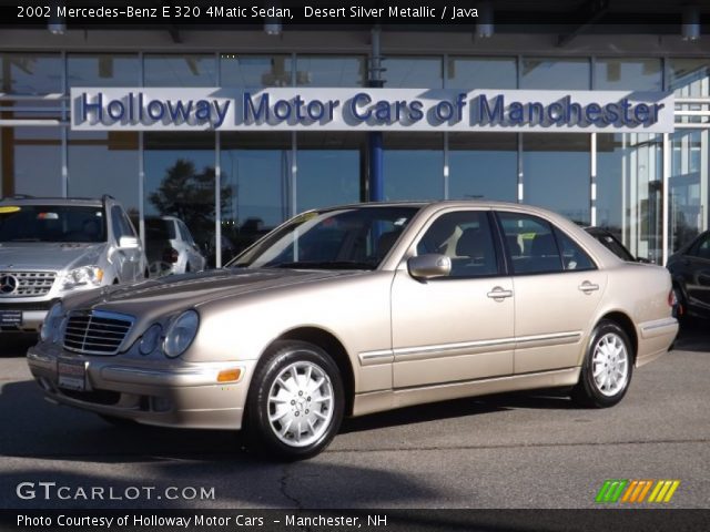 2002 Mercedes-Benz E 320 4Matic Sedan in Desert Silver Metallic