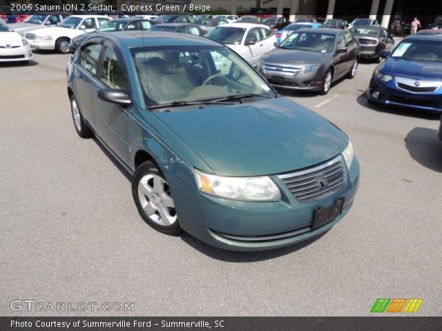 2006 Saturn ION 2 Sedan in Cypress Green