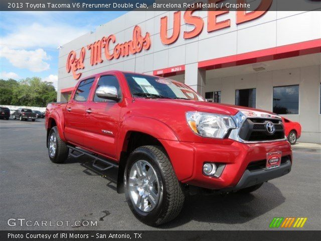2013 Toyota Tacoma V6 Prerunner Double Cab in Barcelona Red Metallic