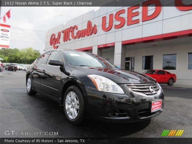 2012 Nissan Altima 2.5 S in Super Black