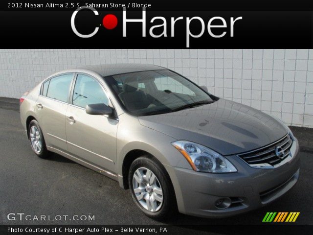 2012 Nissan Altima 2.5 S in Saharan Stone
