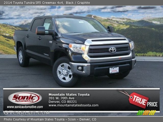 2014 Toyota Tundra SR5 Crewmax 4x4 in Black
