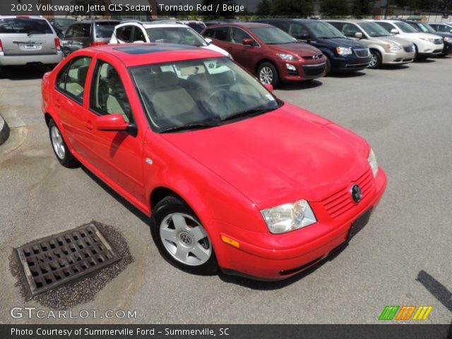 2002 Volkswagen Jetta GLS Sedan in Tornado Red