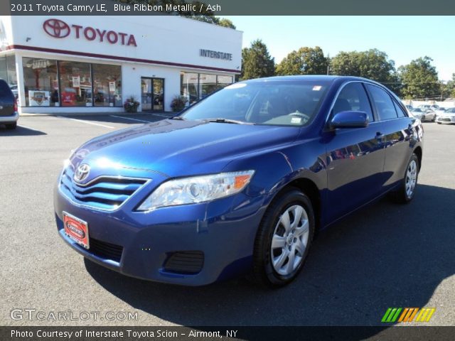 2011 Toyota Camry LE in Blue Ribbon Metallic