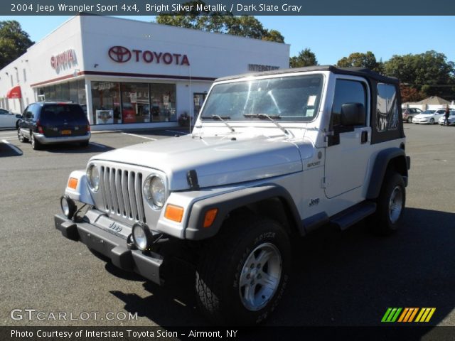2004 Jeep Wrangler Sport 4x4 in Bright Silver Metallic