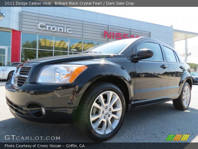 2011 Dodge Caliber Heat in Brilliant Black Crystal Pearl