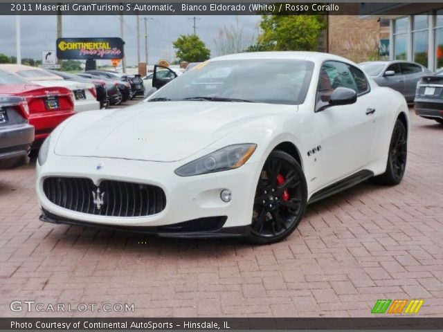 2011 Maserati GranTurismo S Automatic in Bianco Eldorado (White)