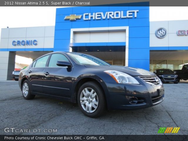 2012 Nissan Altima 2.5 S in Super Black