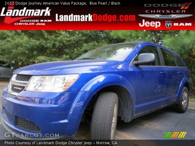 2012 Dodge Journey American Value Package in Blue Pearl