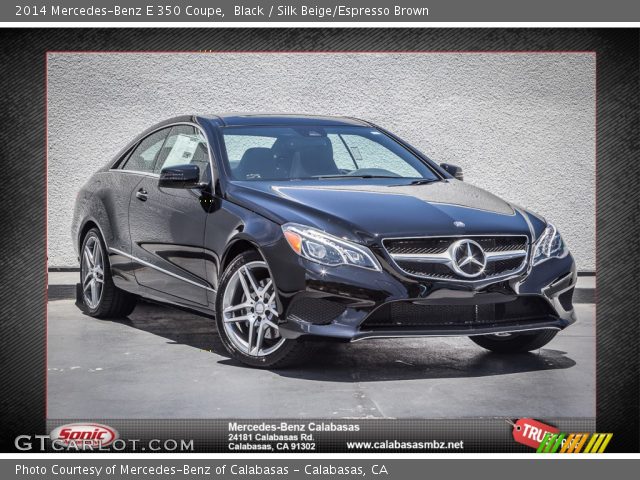 2014 Mercedes-Benz E 350 Coupe in Black