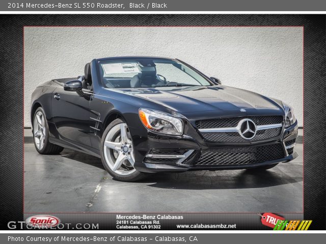 2014 Mercedes-Benz SL 550 Roadster in Black