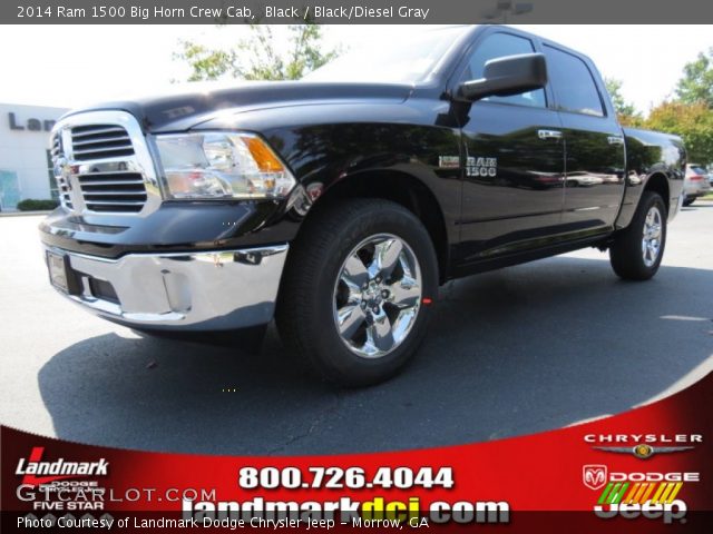 2014 Ram 1500 Big Horn Crew Cab in Black