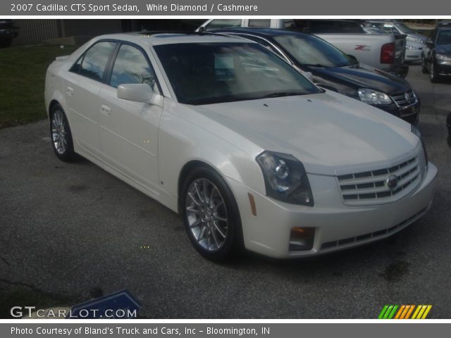 2007 Cadillac CTS Sport Sedan in White Diamond