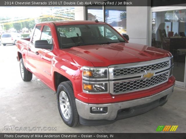 2014 Chevrolet Silverado 1500 LT Double Cab 4x4 in Victory Red