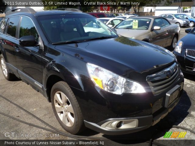 2011 Subaru Outback 3.6R Limited Wagon in Crystal Black Silica