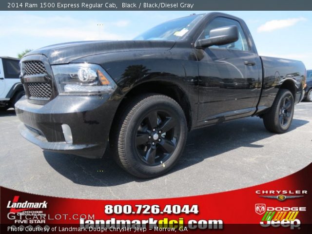 2014 Ram 1500 Express Regular Cab in Black