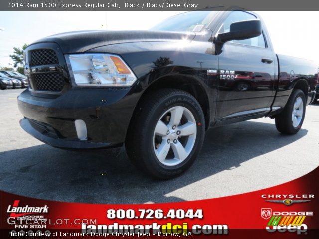 2014 Ram 1500 Express Regular Cab in Black