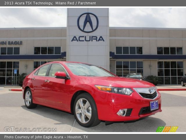 2013 Acura TSX Technology in Milano Red