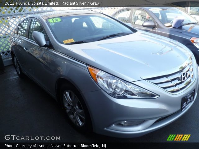 2012 Hyundai Sonata Limited in Radiant Silver
