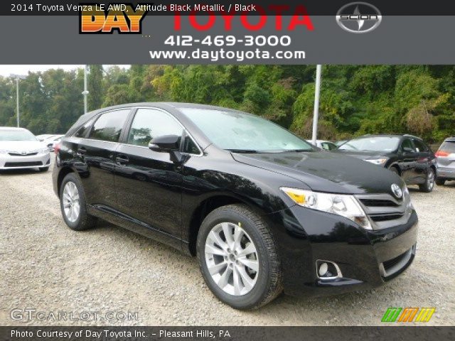 2014 Toyota Venza LE AWD in Attitude Black Metallic