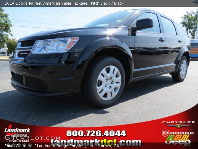 2014 Dodge Journey Amercian Value Package in Pitch Black