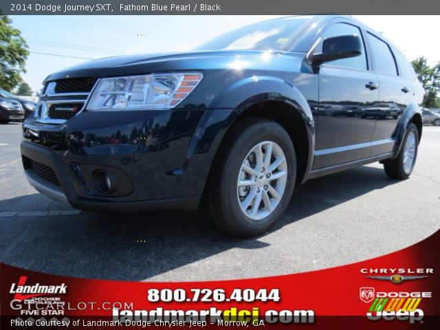 2014 Dodge Journey SXT in Fathom Blue Pearl
