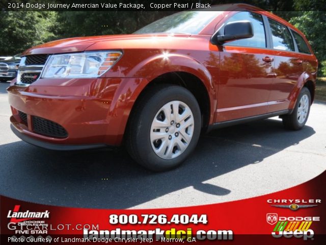 2014 Dodge Journey Amercian Value Package in Copper Pearl