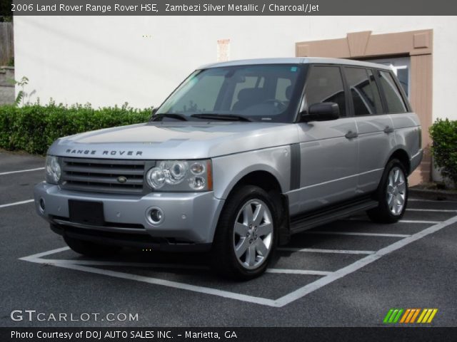 2006 Land Rover Range Rover HSE in Zambezi Silver Metallic