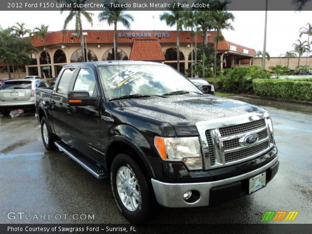 2012 Ford F150 Lariat SuperCrew in Tuxedo Black Metallic
