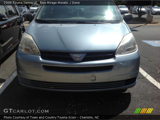 2005 Toyota Sienna LE in Blue Mirage Metallic