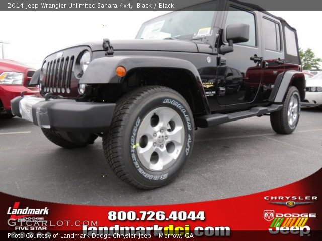 2014 Jeep Wrangler Unlimited Sahara 4x4 in Black