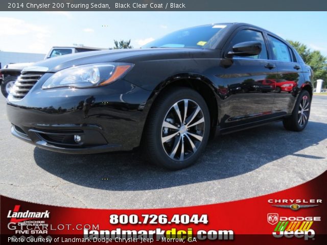 2014 Chrysler 200 Touring Sedan in Black Clear Coat