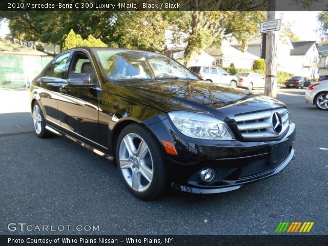 2010 Mercedes-Benz C 300 Luxury 4Matic in Black