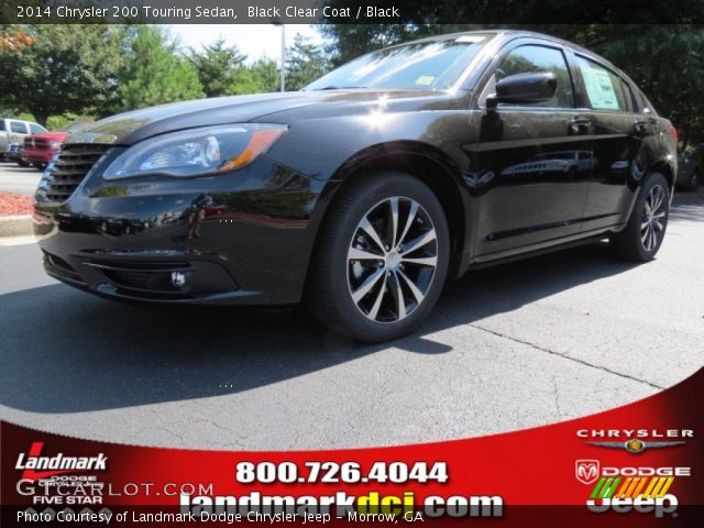 2014 Chrysler 200 Touring Sedan in Black Clear Coat