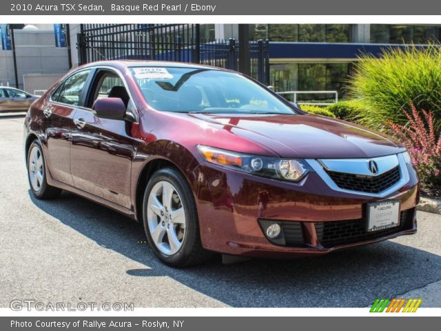 2010 Acura TSX Sedan in Basque Red Pearl