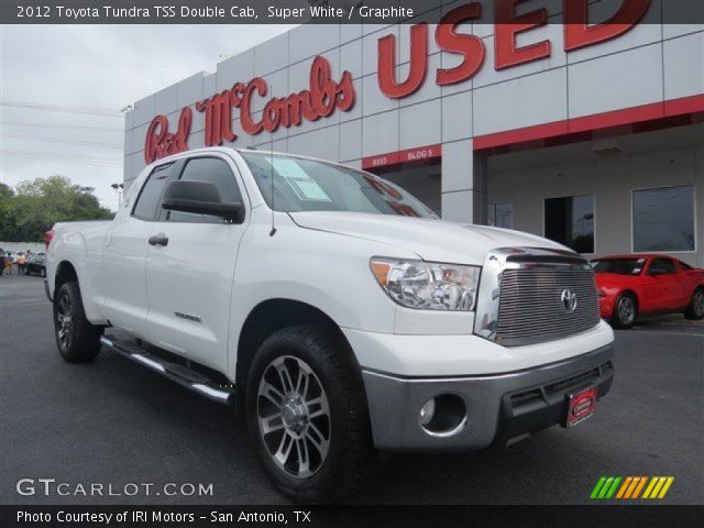 2012 Toyota Tundra TSS Double Cab in Super White