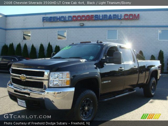 2008 Chevrolet Silverado 3500HD LT Crew Cab 4x4 in Black