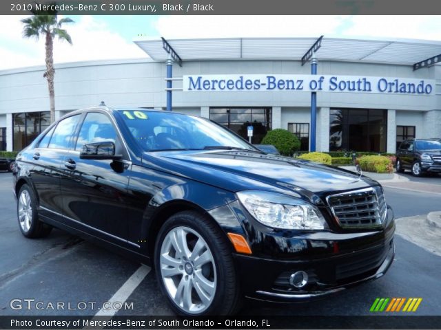 2010 Mercedes-Benz C 300 Luxury in Black