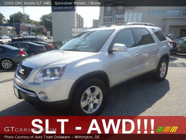 2009 GMC Acadia SLT AWD in Quicksilver Metallic