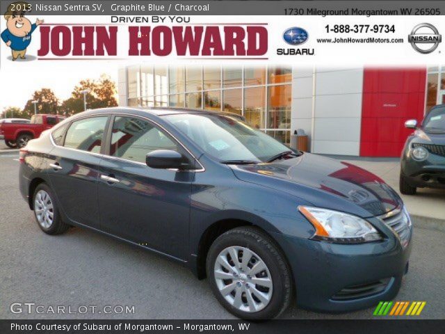 2013 Nissan Sentra SV in Graphite Blue