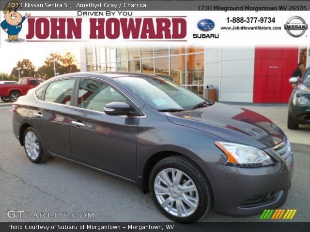 2013 Nissan Sentra SL in Amethyst Gray