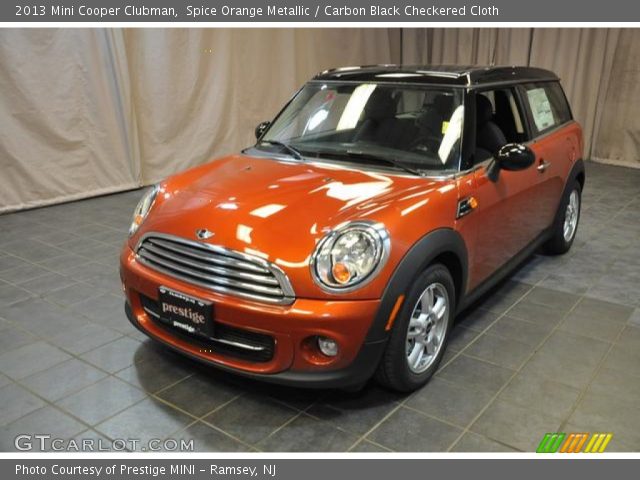 2013 Mini Cooper Clubman in Spice Orange Metallic