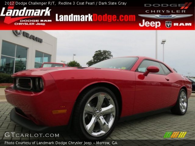 2012 Dodge Challenger R/T in Redline 3 Coat Pearl