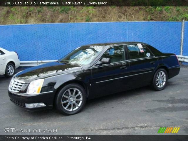2006 Cadillac DTS Performance in Black Raven