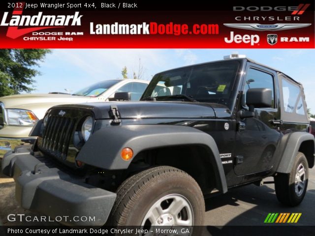 2012 Jeep Wrangler Sport 4x4 in Black