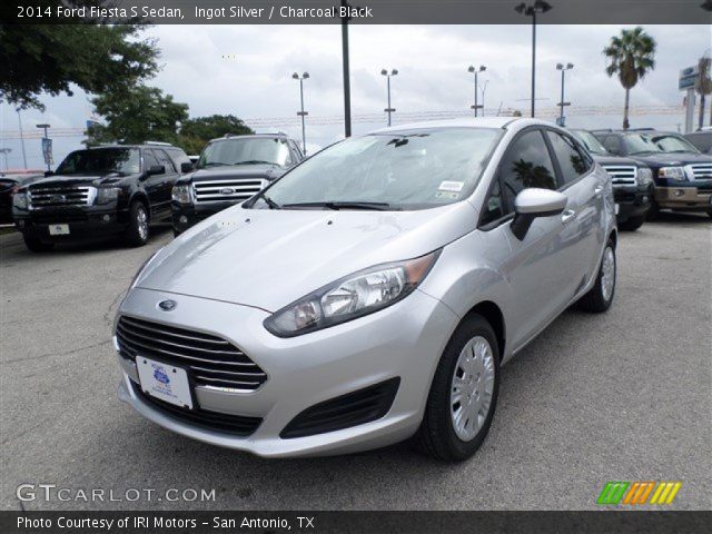 2014 Ford Fiesta S Sedan in Ingot Silver